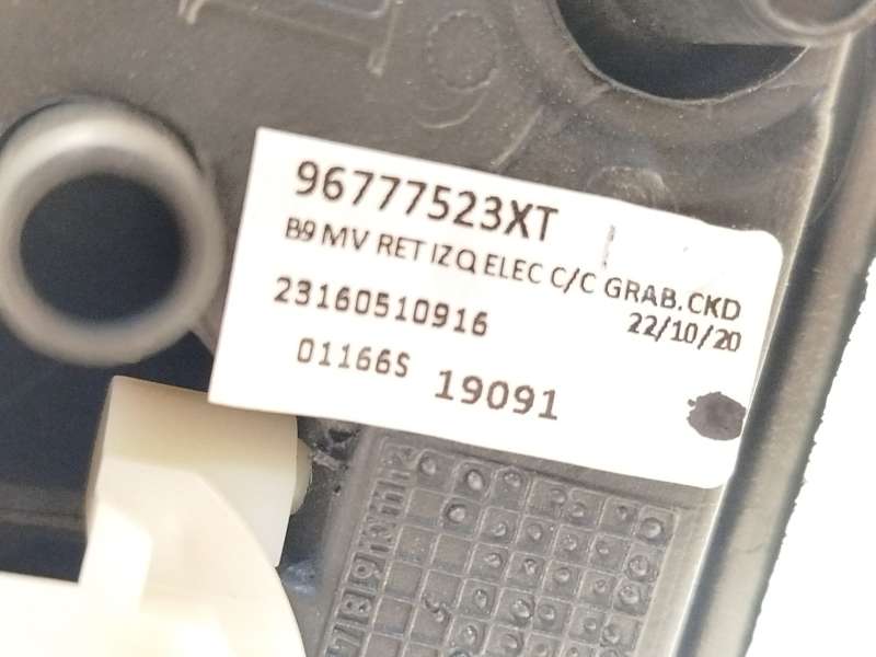 Recambio de retrovisor izquierdo para peugeot partner furgón/monospace 1.6 bluehdi 100 referencia OEM IAM 96777523XT 7