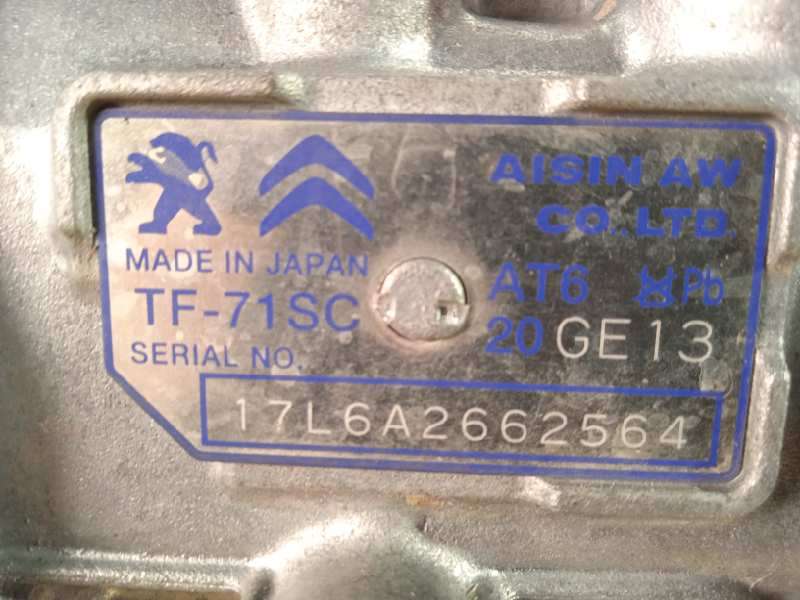 Recambio de caja cambios para citroën c4 picasso referencia OEM IAM 20GE13 9807418780 TF71SC - Azul 8