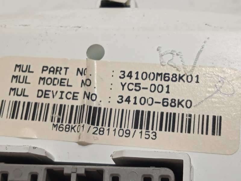 Recambio de cuadro instrumentos para nissan pixo (uao) 1.0 referencia OEM IAM 34100M68K01  3410068K0 - Rojo 5