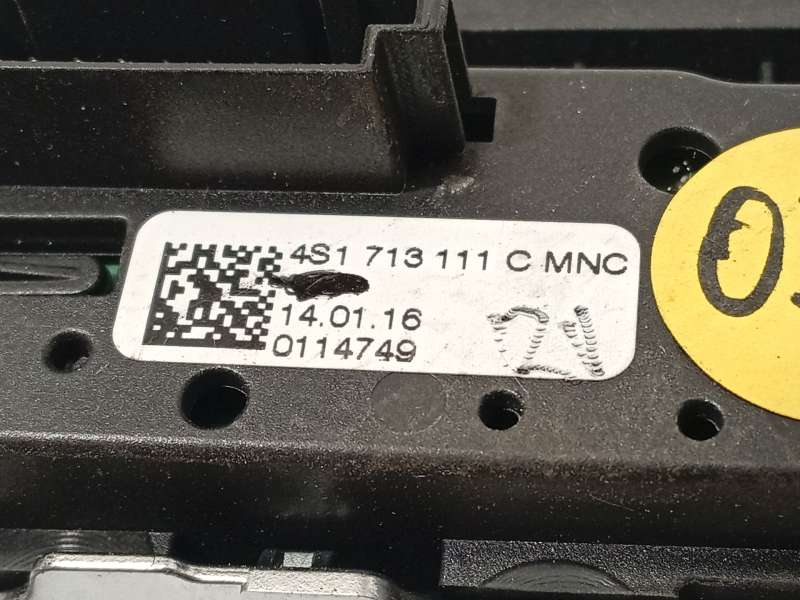 Recambio de modulo electronico para audi r8 (4s3, 4sp) 5.2 fsi quattro referencia OEM IAM 4S1713111C 4S1713111CMNC - Amarillo 5