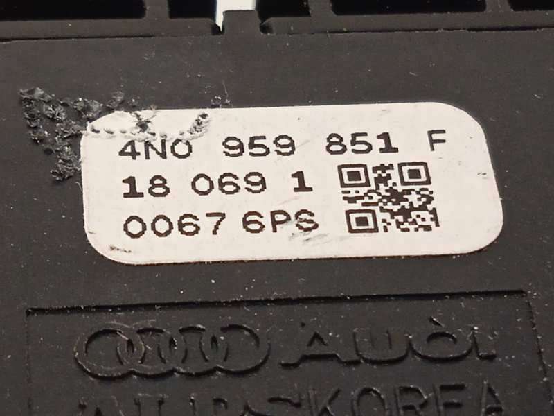 Recambio de mando elevalunas delantero izquierdo para audi a8 (4n2/4n8) 50 tdi quattro referencia OEM IAM 4N0959851F - Negro 4