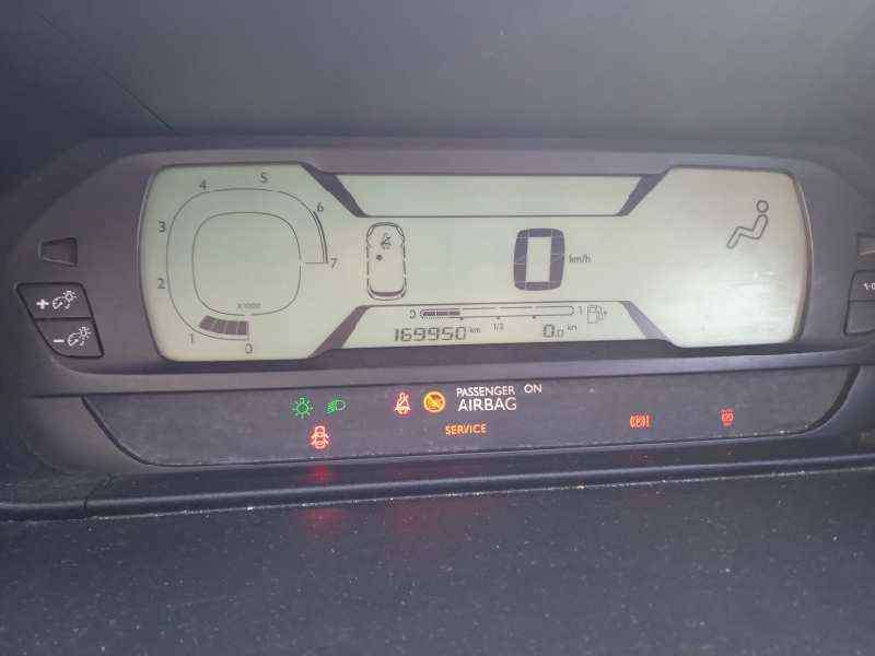 Recambio de cuadro instrumentos para citroën c4 picasso referencia OEM IAM 9816911280 - Azul 7