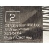 Recambio de cinturon seguridad trasero izquierdo para citroën c3 tonic referencia OEM IAM 96819581XX  98019948XX