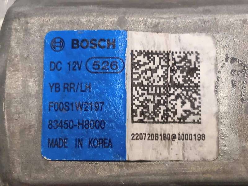 Recambio de elevalunas trasero izquierdo para kia rio (yb) 1.0 tgdi cat referencia OEM IAM 83450H8000  83401H8100 - Gris 4