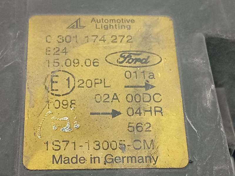 Recambio de faro derecho para ford mondeo iii (b5y) 2.2 tdci referencia OEM IAM 1435622 1S7113005UF 0301174272 - Gris 6