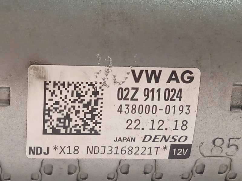 Recambio de motor arranque para volkswagen t-cross 1.0 tsi referencia OEM IAM 02Z911024  4380000193 - Blanco 5