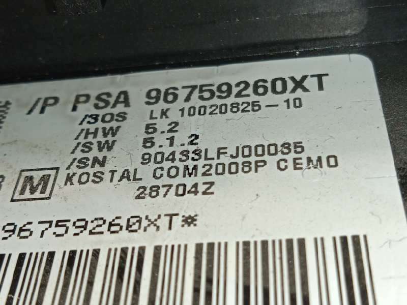 Recambio de mando intermitentes para peugeot 508 active referencia OEM IAM 96759260XT 98199449ZD 96667245ZD - Blanco 7