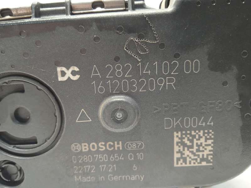 Recambio de caja mariposa para renault megane iv berlina 5p zen referencia OEM IAM 161203209R A2821410200 0280750654 5