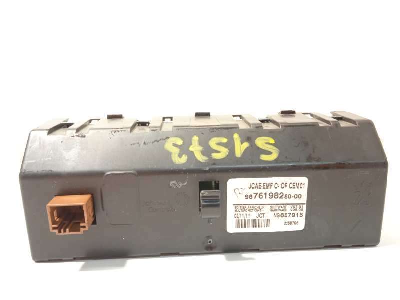Recambio de pantalla multifuncion para peugeot 508 active referencia OEM IAM 9676198280 9836586580 - Blanco 3