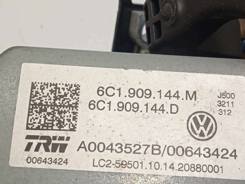 Recambio de columna direccion para volkswagen polo (6c1) sport bluemotion referencia OEM IAM 6C1423510AD 6C1909144D 6C1909144M - Blanco 5