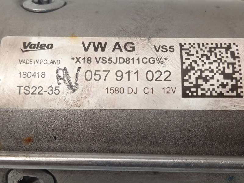 Recambio de motor arranque para audi a8 (4n2/4n8) 50 tdi quattro referencia OEM IAM 057911022  TS2235 - Negro 5