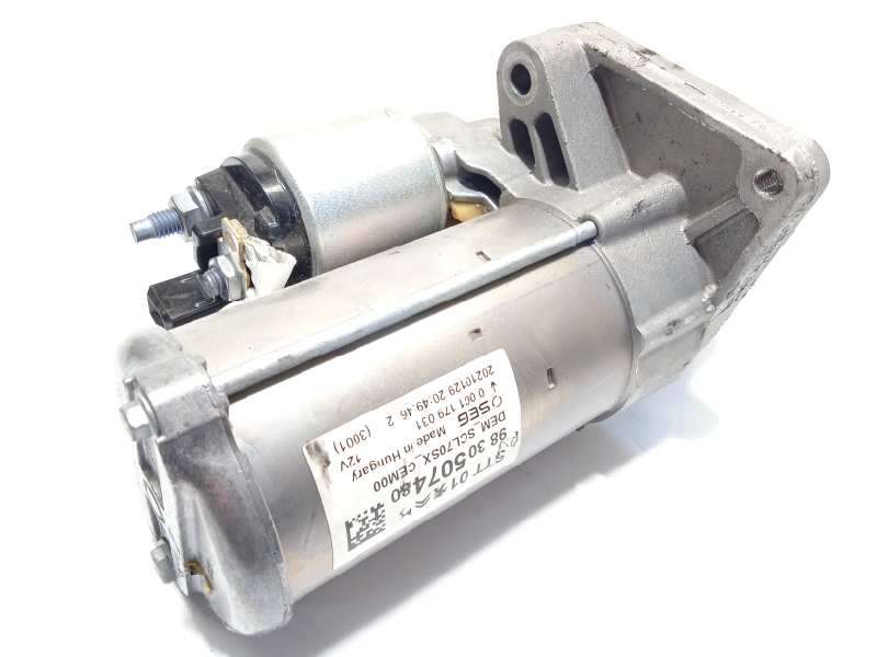 Recambio de motor arranque para citroën c4 iii 1.2 referencia OEM IAM 9830507480  0001179031 - Rojo 2