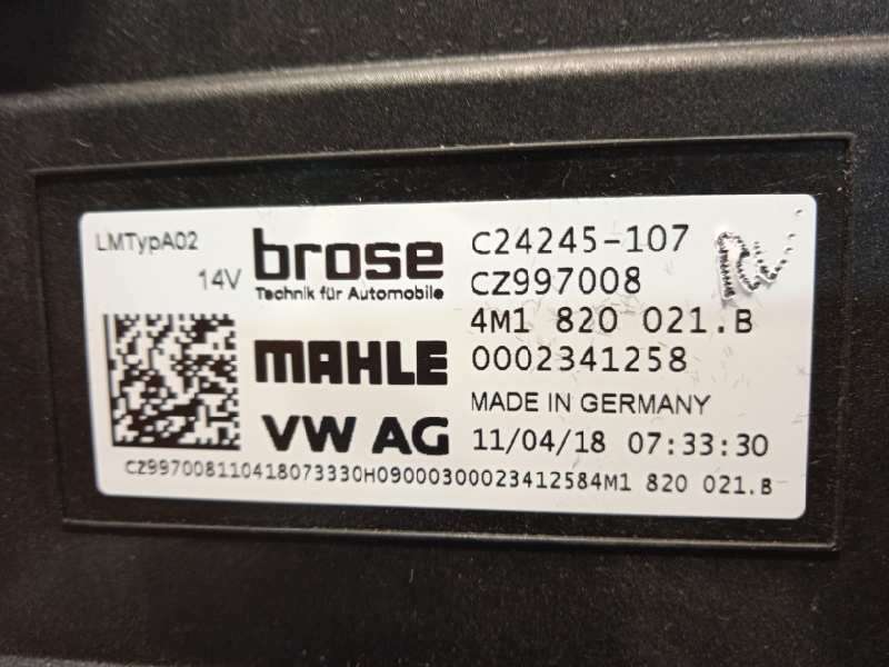 Recambio de motor calefaccion para audi a8 (4n2/4n8) 50 tdi quattro referencia OEM IAM 4M1820021B - Negro 5