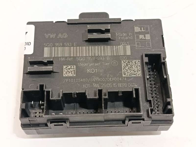 Recambio de modulo electronico para skoda superb iii station wagon (3v5) 2.0 tdi referencia OEM IAM 5Q0959593E 4
