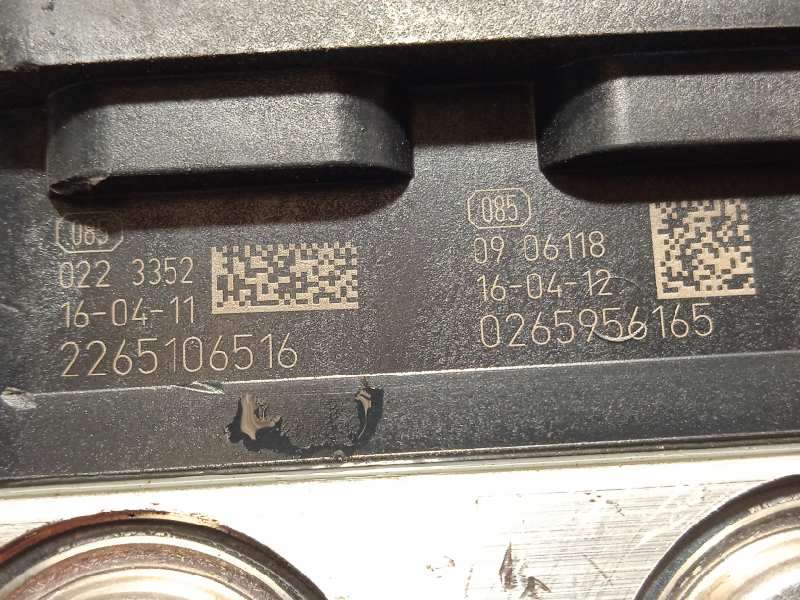 Recambio de abs para nissan pulsar (c13) 1.2 16v cat referencia OEM IAM 476603ZF0A 0265956165 269678 - Blanco 6