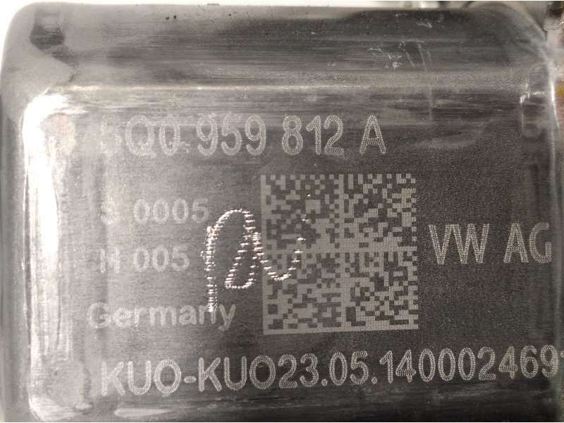 Recambio de elevalunas trasero derecho para seat leon (5f1) 1.6 tdi referencia OEM IAM 5Q0959812A  5F9839462C - Gris 4
