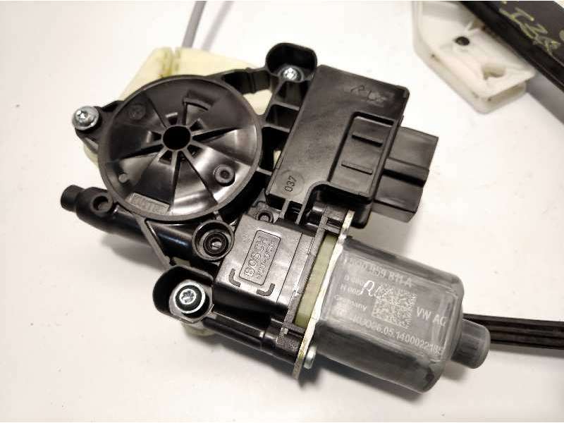 Recambio de elevalunas trasero izquierdo para seat leon (5f1) 1.6 tdi referencia OEM IAM 5Q0959811A 5F4839461C 0130822725 - Gris 2