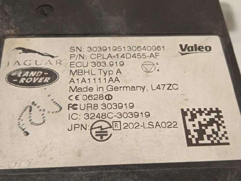 Recambio de sensor para land rover range rover autobiography referencia OEM IAM CPLA14D455AF 4
