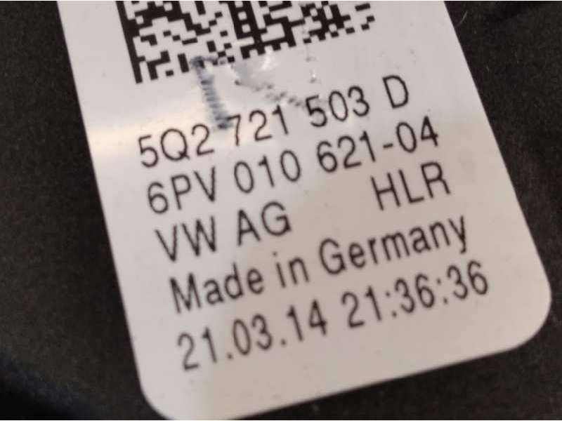 Recambio de potenciometro pedal para seat leon (5f1) 1.6 tdi referencia OEM IAM 5Q2721503D  6PV01062104 - Gris 5
