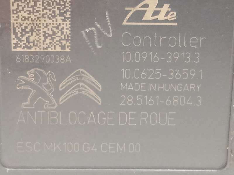 Recambio de abs para peugeot 208 active referencia OEM IAM 9822654880 10091639133 10022012064 5