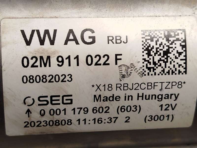 Recambio de motor arranque para seat ateca (kh7, khp) 1.5 tsi referencia OEM IAM 02M911022F  0001179602 5