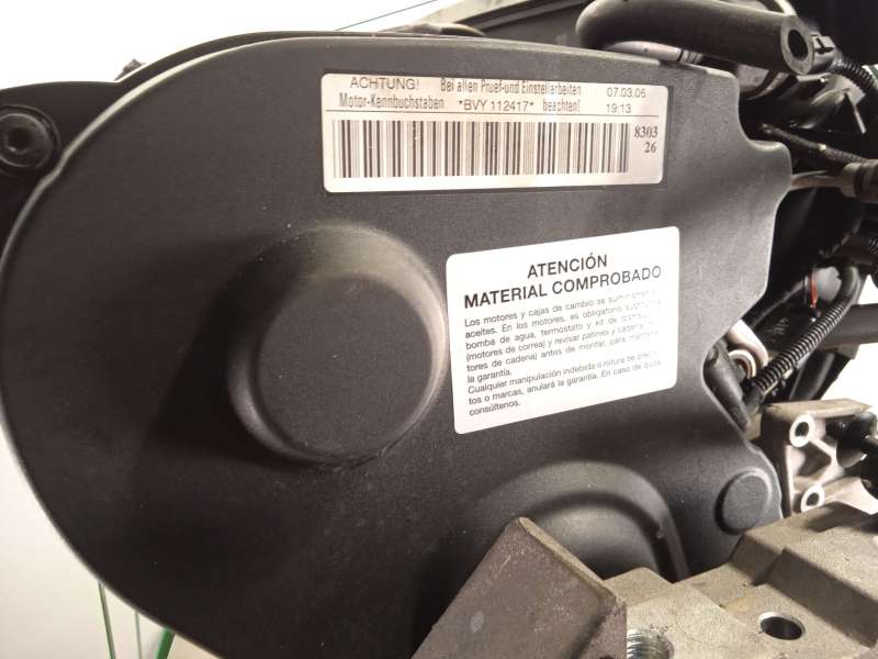 Recambio de motor completo para volkswagen passat b6 (3c2) 2.0 fsi referencia OEM IAM BVY - Negro 6