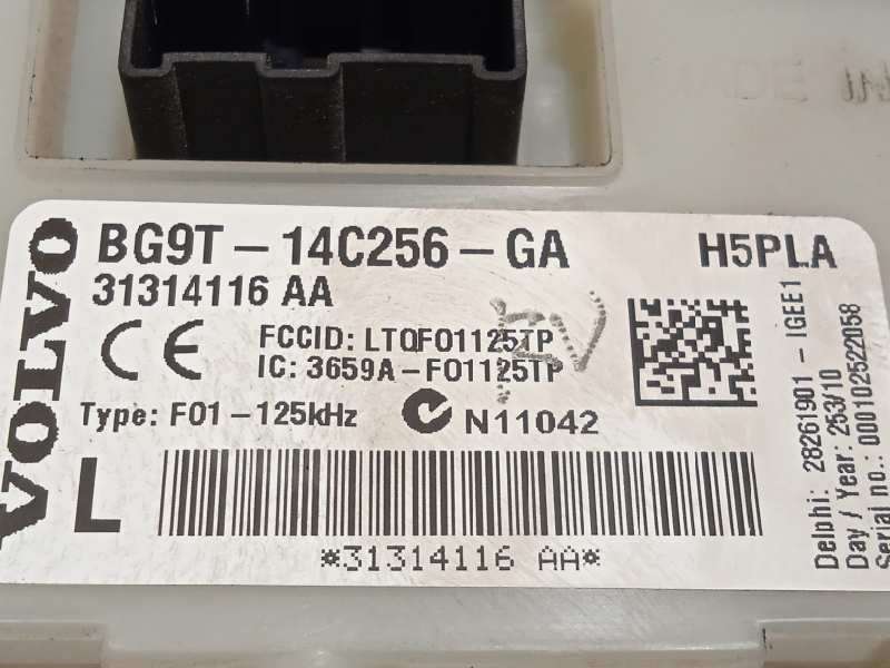 Recambio de caja reles / fusibles para volvo s60 lim. 2.0 diesel cat referencia OEM IAM 31314116 31314116AA BG9T14C256GA - Negro 4