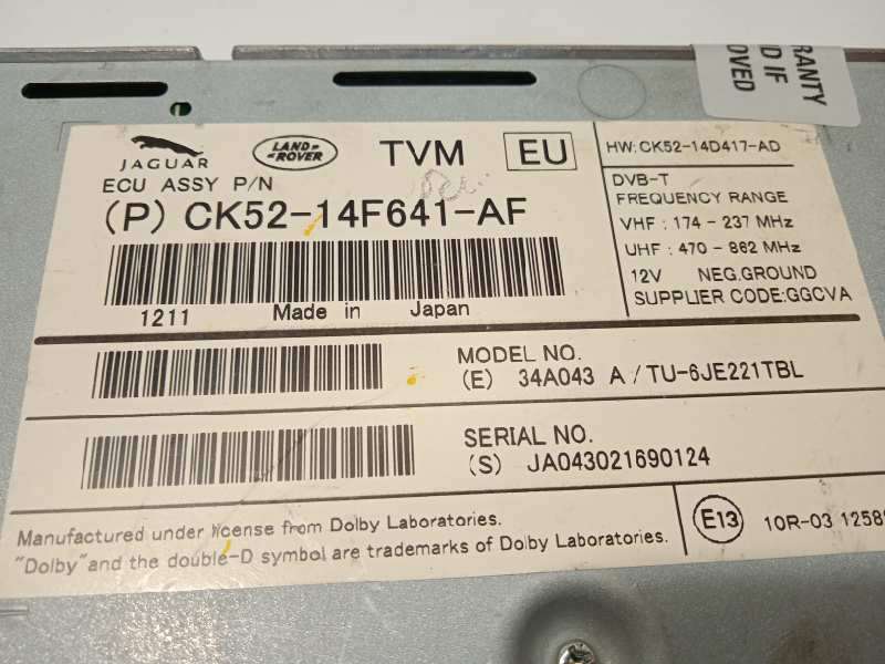 Recambio de modulo electronico para land rover range rover autobiography referencia OEM IAM CK5214F641AF LR041953 5