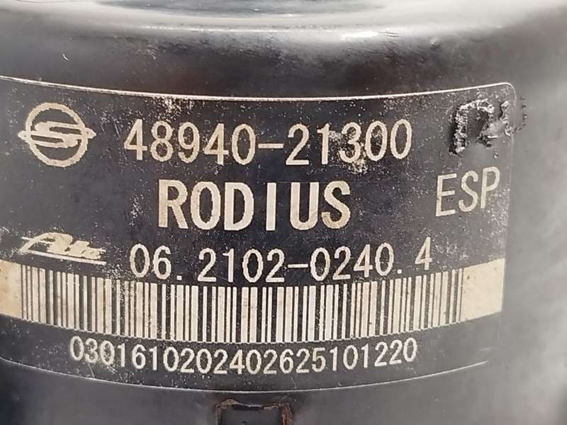 Recambio de abs para ssangyong rodius i 2.7 xdi referencia OEM IAM 4894021300 06210904133 06210202404 - Gris 4