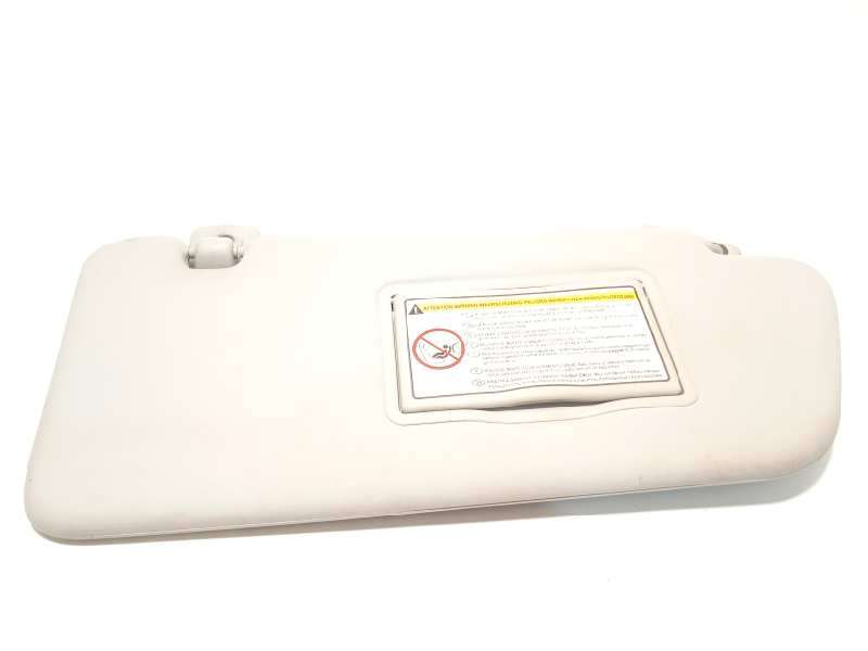 Recambio de parasol derecho para peugeot 3008 premium referencia OEM IAM 8163KZ - Blanco 2