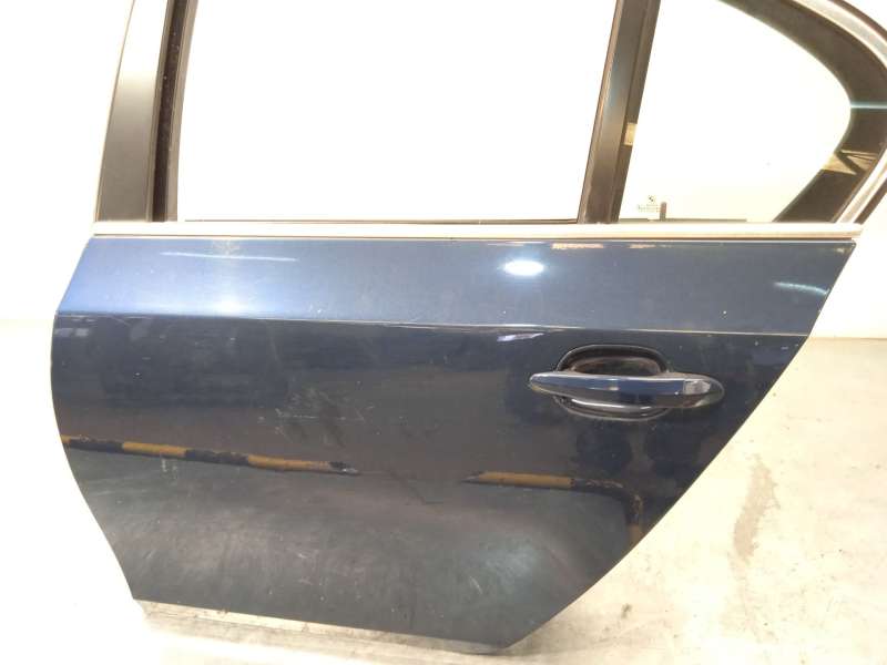 Recambio de puerta trasera izquierda para bmw 5 (e60) 520 i referencia OEM IAM 41009631831 - Azul 3