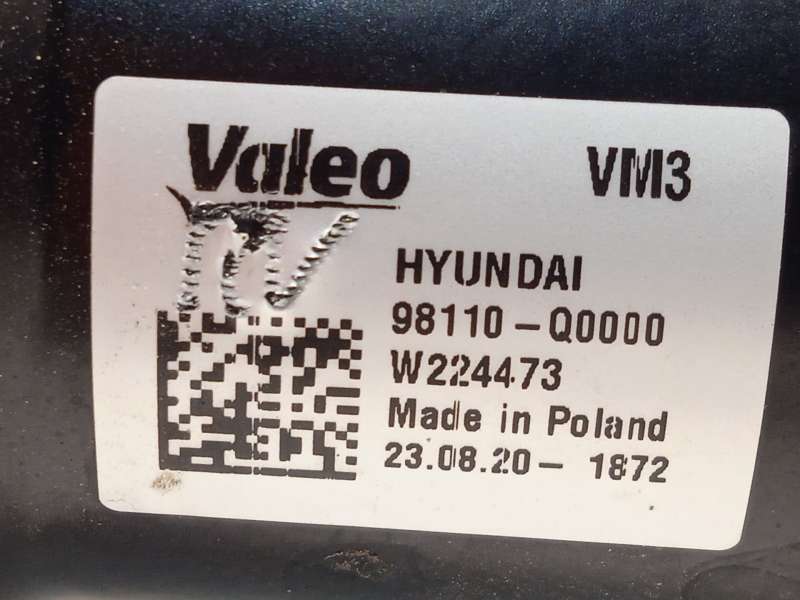 Recambio de motor limpia delantero para hyundai i20 iii (bc3, bi3) 1.2 referencia OEM IAM 98110Q0000 98100Q0000 W217124 - Verde 5