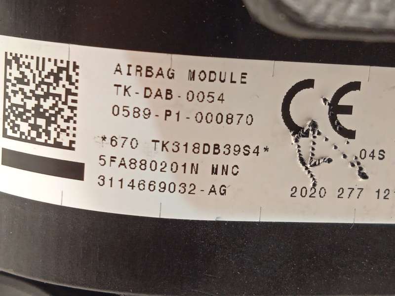 Recambio de kit airbag para seat leon (kl1, klg) 1.0 tsi referencia OEM IAM 5FB857003K4PK 5FA880204F 5FA880201NMNC 9