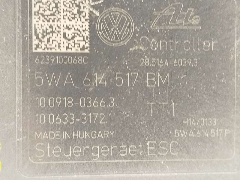 Recambio de abs para cupra leon (kl1, ku1, kug) 1.5 etsi referencia OEM IAM 5WA614517BM 28516460393 10022024604 - Negro 6