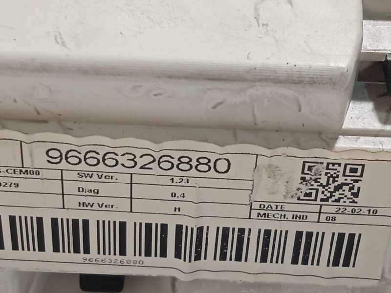 Recambio de cuadro instrumentos para citroën c5 station wagon millenium referencia OEM IAM 9666326880 - Azul 6