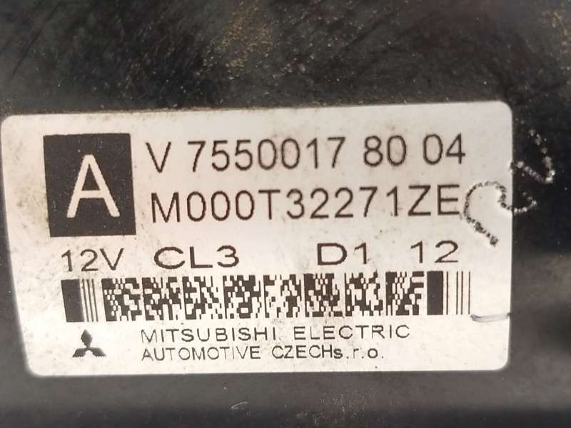 Recambio de motor arranque para peugeot 308 i (4a_, 4c_) 1.4 16v referencia OEM IAM V755001780  M000T32271ZE - Blanco 5