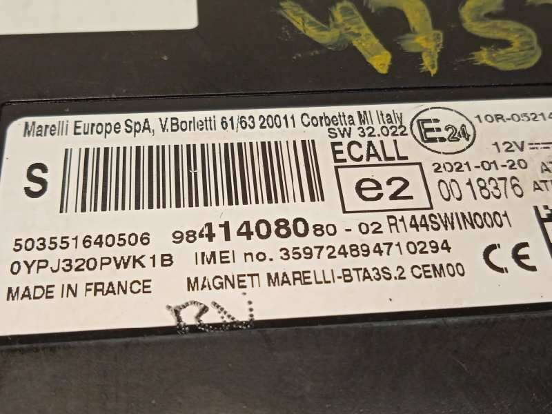Recambio de modulo electronico para citroën c4 iii 1.2 referencia OEM IAM 9841408080 - Rojo 5