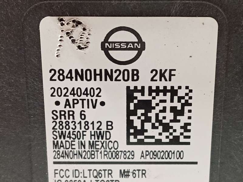 Recambio de modulo electronico para nissan qashqai iii (j12) 1.3 dig-t referencia OEM IAM 284N0HN20B 4