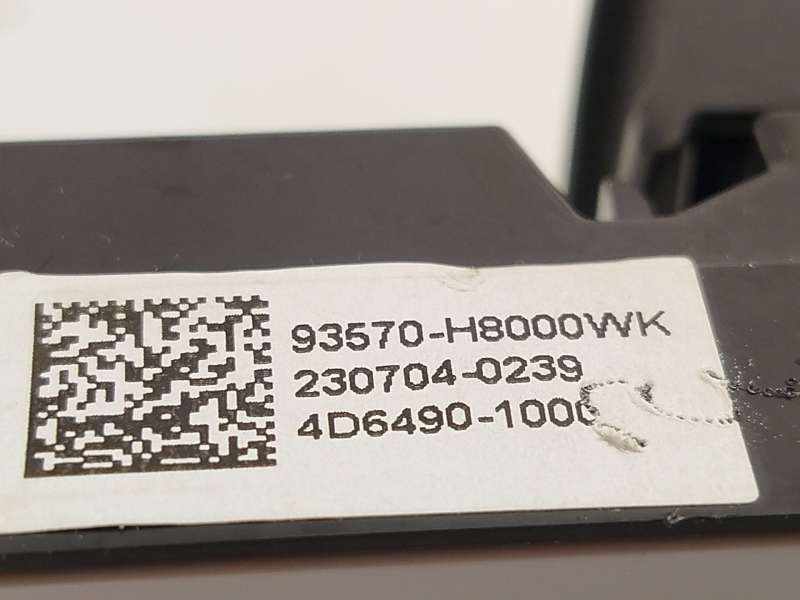 Recambio de mando elevalunas delantero izquierdo para kia stonic (ybcuv) 1.2 cat referencia OEM IAM 93570H8000WK - Gris 5