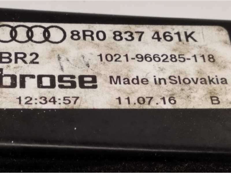 Recambio de elevalunas delantero izquierdo para audi q5 (8r) 2.0 tdi quattro (140kw) referencia OEM IAM 8R0837461K  8K0959801B - Negro 4