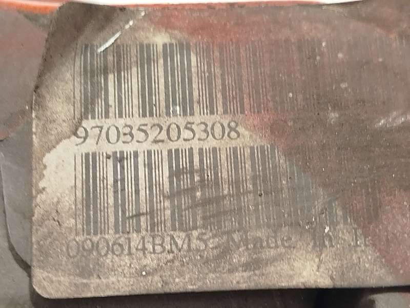 Recambio de pinza freno trasera izquierda para porsche panamera (970) 3.0 d referencia OEM IAM 97035205308 - Blanco 5