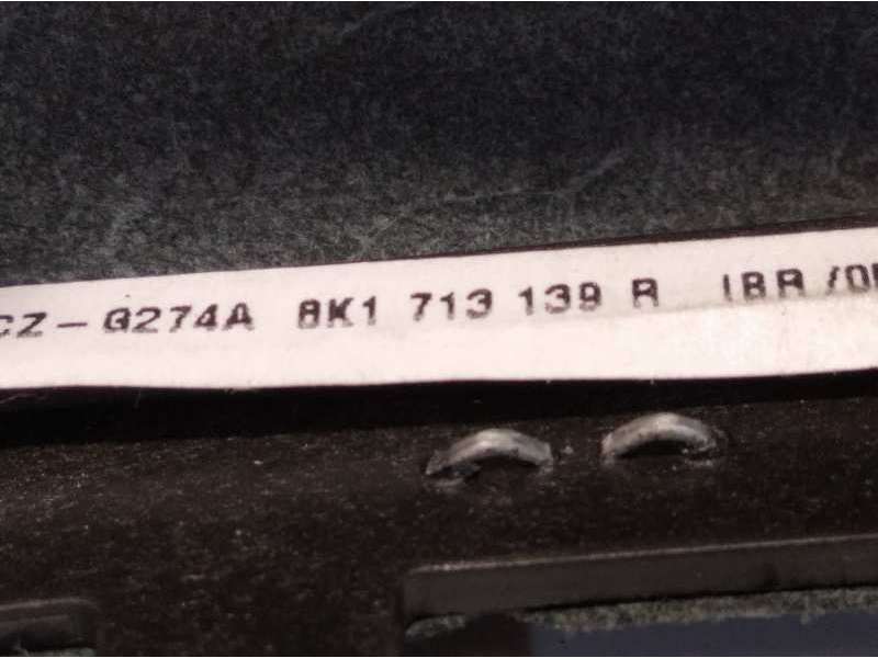 Recambio de pomo palanca cambio para audi q5 (8r) 2.0 tdi quattro (140kw) referencia OEM IAM 8K1713139R - Negro 4
