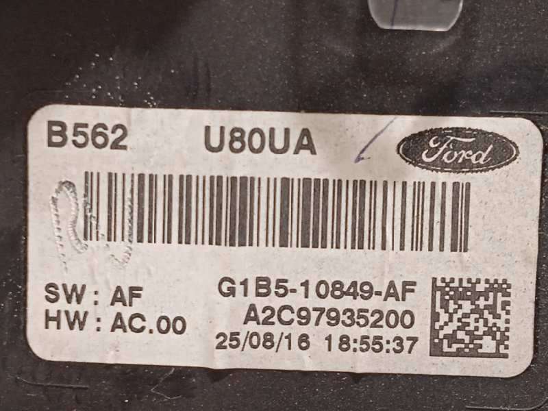 Recambio de cuadro instrumentos para ford ka+ 1.2 ti-vct cat referencia OEM IAM G1B510849AF 2177744 A2C97935200 - Azul 5