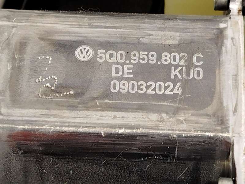 Recambio de elevalunas delantero derecho para cupra leon (kl1, ku1, kug) 1.5 etsi referencia OEM IAM 5FA837462D 5Q0959802C - Negro 4