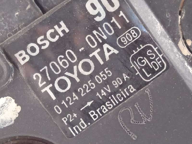 Recambio de alternador para toyota yaris (ksp9/scp9/nlp9) básico referencia OEM IAM 270600N011  0124225055 - Rojo 4