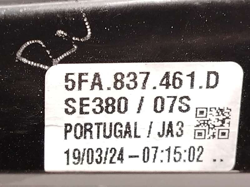Recambio de elevalunas delantero izquierdo para cupra leon (kl1, ku1, kug) 1.5 etsi referencia OEM IAM 5FA837461D 5Q0959801C - Negro 4