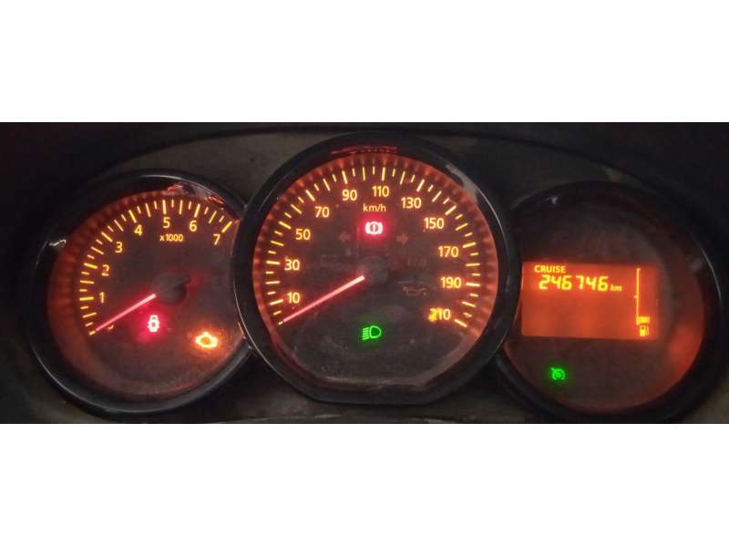 Recambio de cuadro instrumentos para dacia dokker monospace (ke_) 1.6 lpg referencia OEM IAM 248100770R - Blanco 7