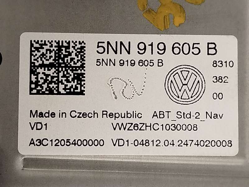 Recambio de pantalla multifuncion para volkswagen taigo (cs1) 1.0 tsi referencia OEM IAM 5NN919605B  A3C1205400000 6