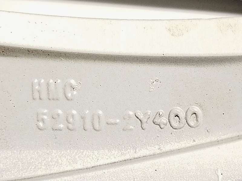 Recambio de llanta para hyundai ix35 (lm, el, elh) 1.7 crdi referencia OEM IAM 529102Y400 529102S210 - Blanco 6