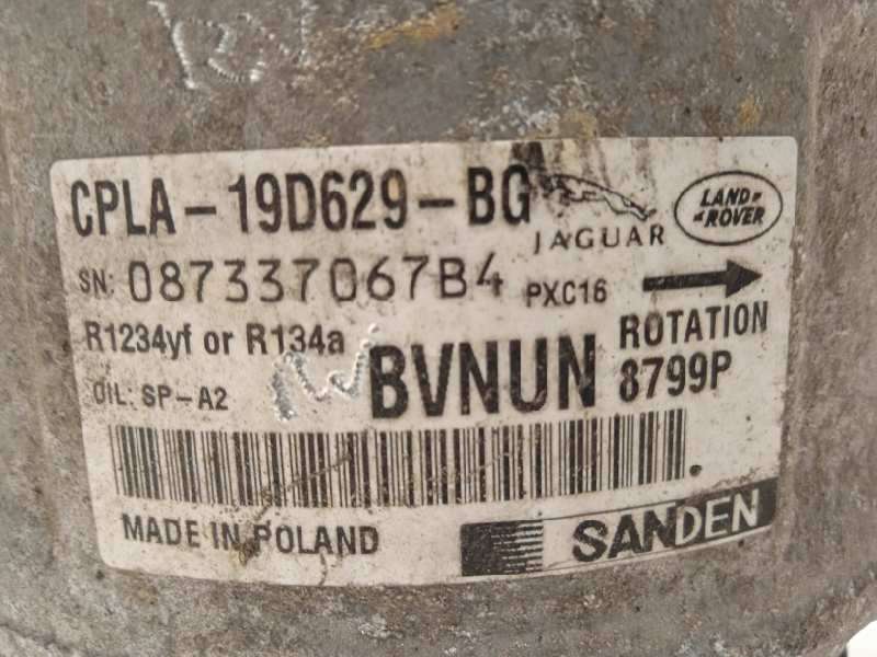Recambio de compresor aire acondicionado para land rover evoque hse referencia OEM IAM CPLA19D629BG LR112585 - Negro 4